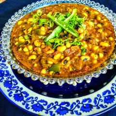 A picture of Masala chawli.