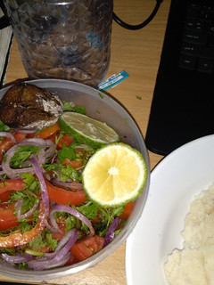 A picture of Kachumbari for all foods#festive season #mombasa.