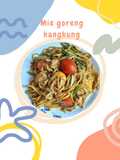 Mie goreng kangkung