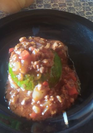 Una foto de Zapallitos rellenos