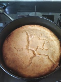 Una foto de Tarta de yogurt griego