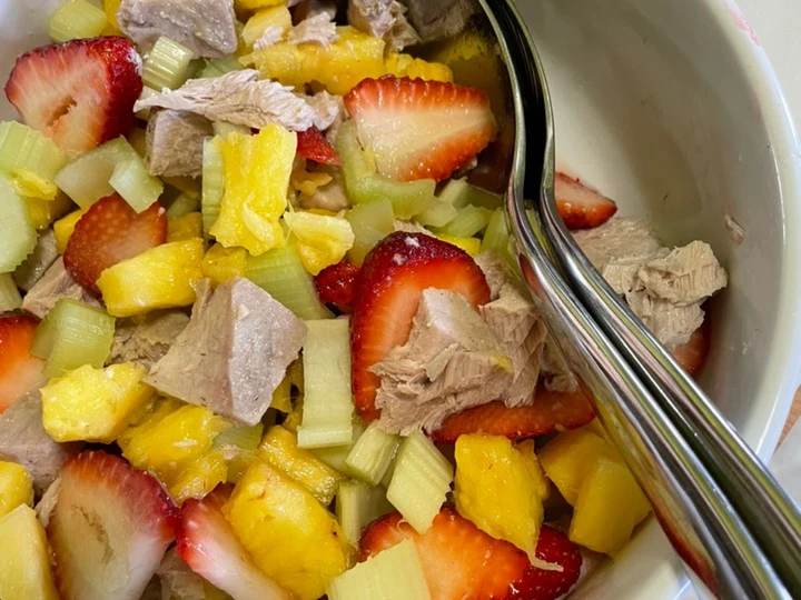 Recipe Fruity Tuna Salad the  Makes Drooling Can spoil the tongue