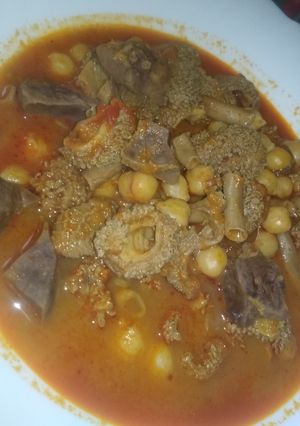 صورة لوصفة بكبوكة اود دورة ماعز