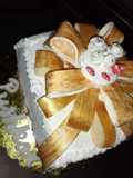 Gift box cake