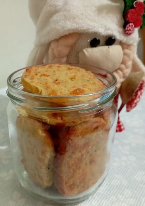 O poză a rețetei Biscuiți cu brânză și rozmarin.