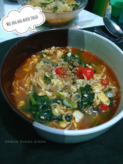 Foto resep Mie dog dog burjo jogja
