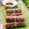 Lá mơ lông cuốn đậu hũ