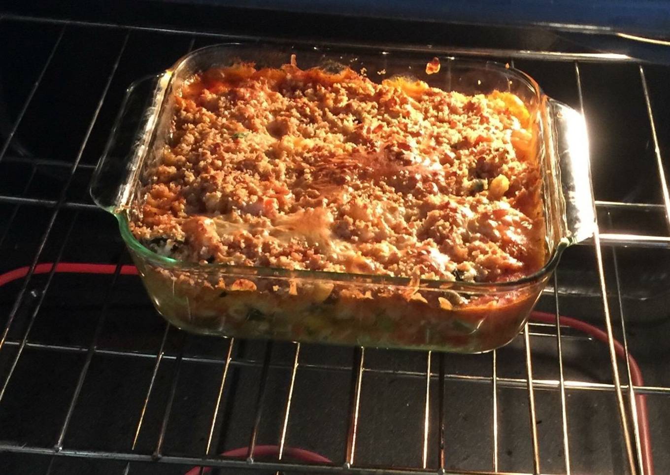 Baked vegetable casserole