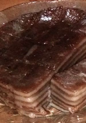 Foto resep Lapis kanji coklat