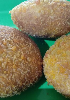 Foto resep Timus Labu kuning isi coklat