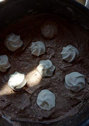 Una foto de Torta sin harina de crema de leche y ricota