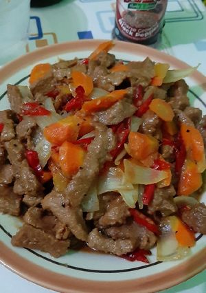 Foto resep Sapi Lada Hitam