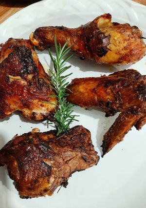 Una foto de Pollo al Romero en freidora de aire