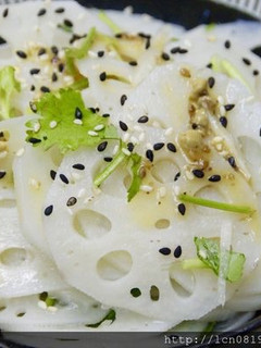 和風醬涼拌蓮藕片 的食譜成品照片