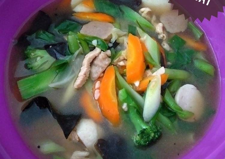 Cara Membuat Sup Sehat Yang Renyah