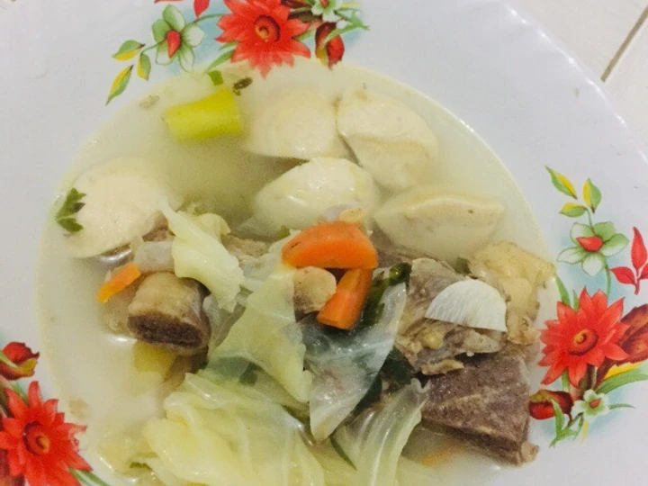 Langkah Mudah untuk Membuat Resep Sayur Sop Tulang Sapi dan Bakso yang Sempurna Anti Ribet, Lezat Sekali