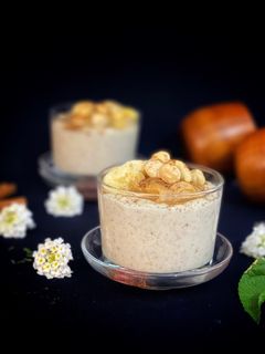 صورة لوصفة شوفان بالحليب والموز