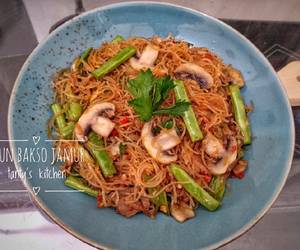 Resep Populer Soun Goreng BaksoampJamur Paling Enak