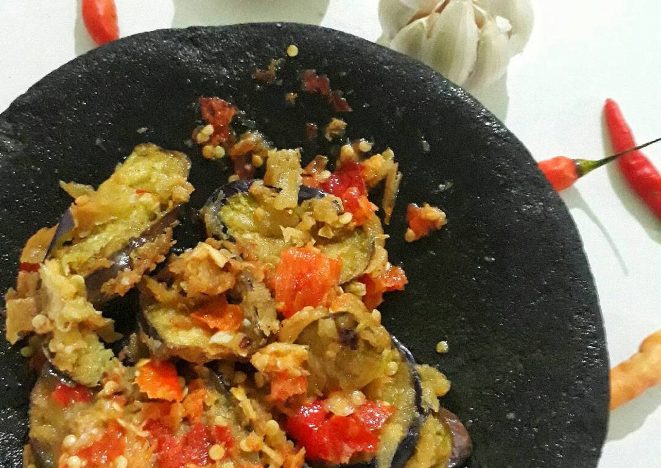 Terong Geprek Sambel Korek