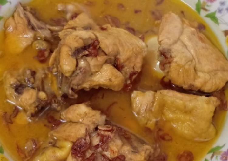 Resep Opor ayam broiler, Lezat Sekali