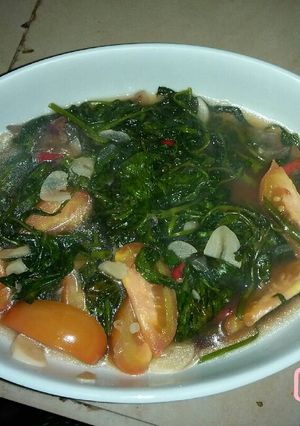 Foto resep Sayur kangkung saus tiram