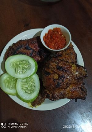 Foto resep Ayam Bakar Pedas Manis