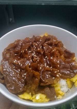 Foto resep Gyudon a.k.a Japanese Beef Bowl