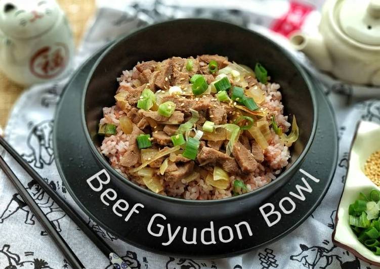 Beef Gyudon Bowl