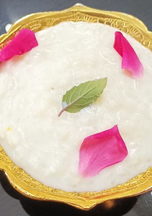 A picture of Rice kheer.