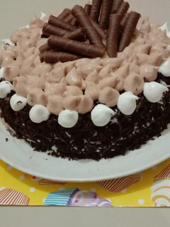 Foto resep Blackforest panggang sangat lembut
