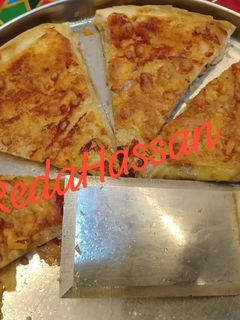 صورة لوصفة رقاق طري بيتزا 🍕