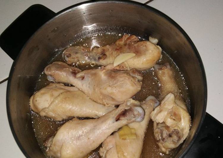 Cara Gampang Menyiapkan Ayam kukus (steam) Anti Gagal