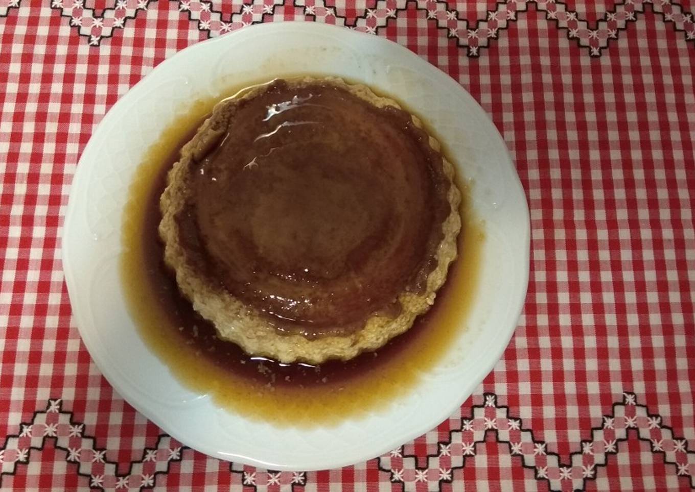 Flan de calabaza
