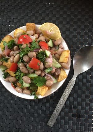 A picture of Protein packed peanut salad.