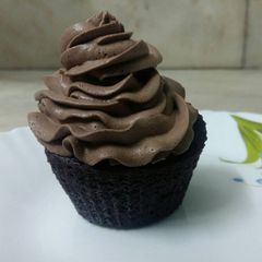 A picture of Chocolate cupcake 🍫.