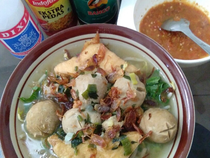 Resep Bakso Kuah Bening, Enak Banget