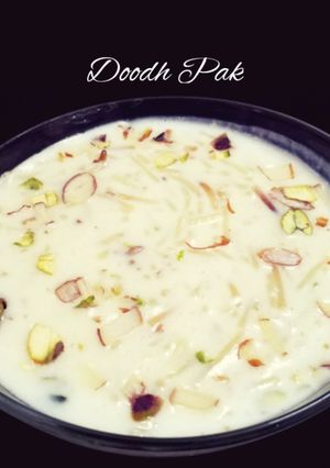 A picture of Doodh Pak.