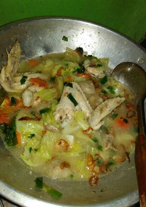 Foto resep SOP sayap ayam