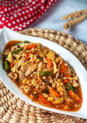 Foto resep Capjay merah