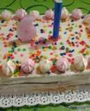 Torta de cumpleaños 🎂 fácil