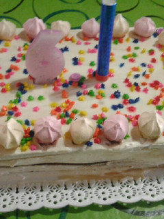 Una foto de Torta de cumpleaños 🎂 fácil