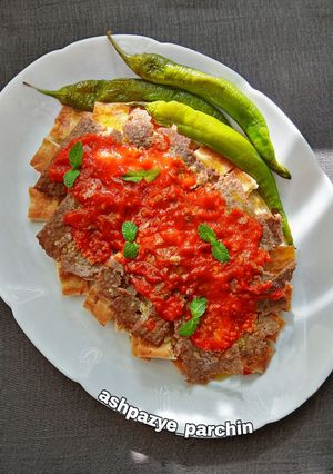 عکسی از دستور اسکندر کباب ترکیه 🌸