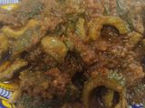 Sambal Goreng Cili Padi Ikan Mambung Bersama Peria