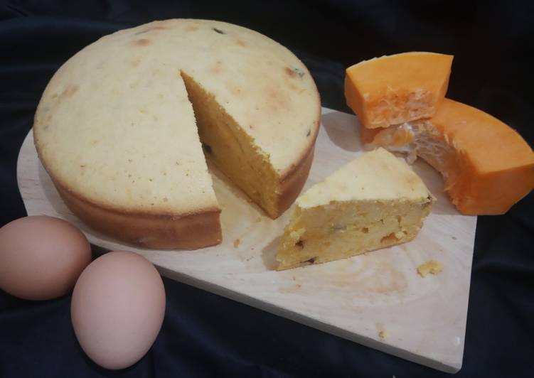 Resep 61. Cake Labu Kuning (Pumpkin Cake), Lezat