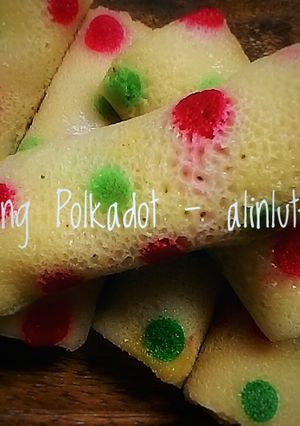 Foto resep Dadar Gulung Polkadot