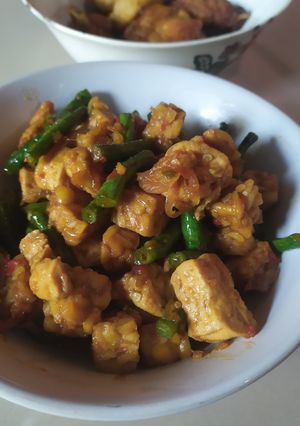 Foto resep Tumis Kecap Kacang Panjang Tahu Tempe