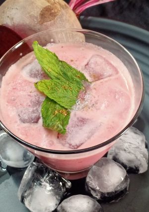 A picture of Beetroot Buttermilk.