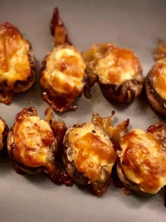 Una foto de Champiñones rellenos