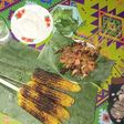 Sate Ayam Dan Jagung Bakar