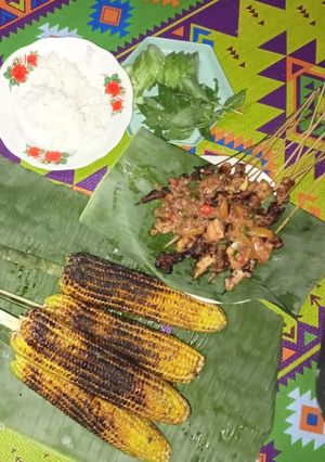 Foto resep Sate Ayam Dan Jagung Bakar